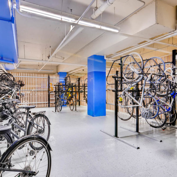 Zeller managed Umpqua Bank Plaza building's bicycle room in downtown Portland, OR.